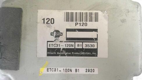 02-03 Altima Chassis ECM Transmission Control Module ETC311-20N B1 ETC31120NB1 in Saudi Arabia