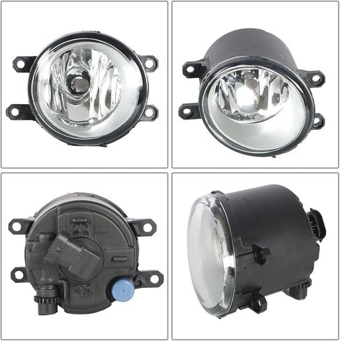 2-Pack Fog Light Assembly with Bulbs Switch and Wiring Kit Replacement for Yaris Sedan 2007-2011 in Saudi Arabia