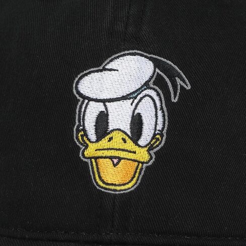 Disney Classic Characters Donald Duck Black Dad Hat in Saudi Arabia