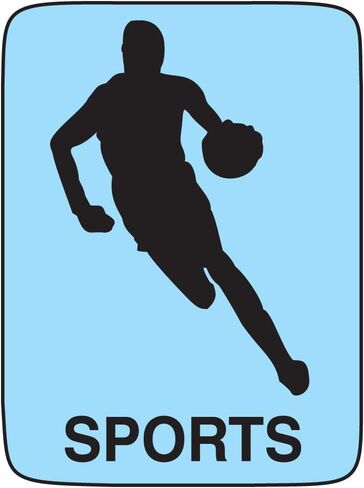 Classification Labels with Permanent Adhesive Sports 250 per Roll in Kuwait