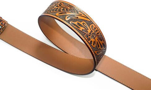Moranse Belts With Religion Cross Kneeling Prayer Western Cowboy Buckle,Genuine Leather,Classic Retro Designs in Saudi Arabia