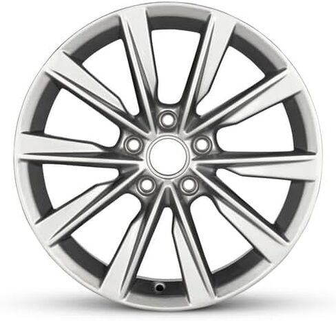 عجلة ألمنيوم بديلة جديدة مقاس 17x7 بوصة OEM مباشرة لسيارة Volkswagen Tiguan 2012-2016 5-112 مللي متر فضية 17 بوصة حافة 560-69975 in Saudi Arabia