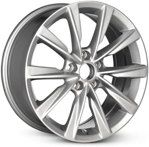 عجلة ألمنيوم بديلة جديدة مقاس 17x7 بوصة OEM مباشرة لسيارة Volkswagen Tiguan 2012-2016 5-112 مللي متر فضية 17 بوصة حافة 560-69975 in Saudi Arabia