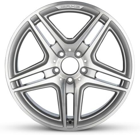 عجلة ألومنيوم بديلة مباشرة مقاس 18x8.5 بوصة من OEM - Recond لسيارة 2008-2015 Mercedes-Benz C-Class 5-114.3mm فضية 18 بوصة حافة 2044014202 in Saudi Arabia