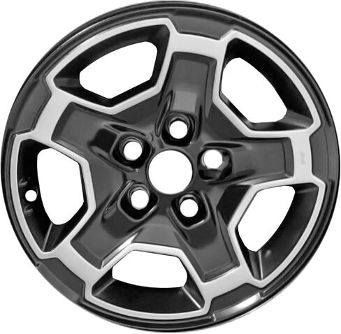 17x7.5 inch OEM Direct Replacement Aluminum Wheel for 2021-2024 Jeep Gladiator 5-127mm Black 17 in Rim 560-09259 in Saudi Arabia