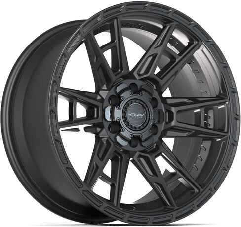 4PLAY Wheels 4PS20 20 Inch Rims and Tires Fit 6x135 & 6x139.7 20x9 Satin Black - TS-37 AT 275/55-20 (Set of 4) in Kuwait