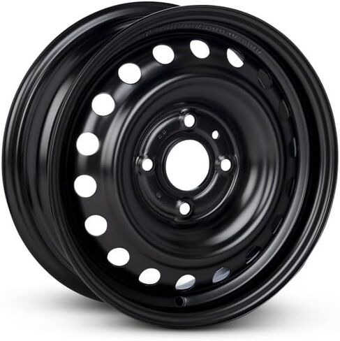 New 15x5.5 inch Wheel OEM Direct Replacement Steel Rim for Nissan Versa 2000-2012 4-114.3mm Black 15 in 40300EN10B in Saudi Arabia