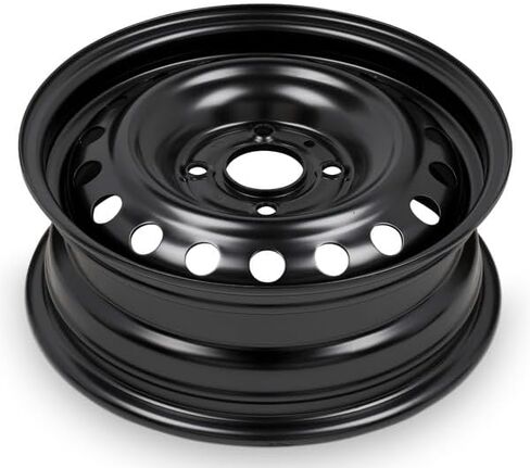 New 15x5.5 inch Wheel OEM Direct Replacement Steel Rim for Nissan Versa 2000-2012 4-114.3mm Black 15 in 40300EN10B in Saudi Arabia