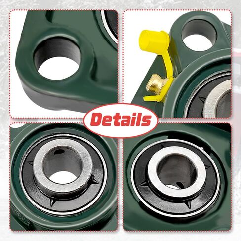 محمل شفة 5/8 بوصة مناسب لاستبدال Fisher Western Snow-Ex SaltDogg 68662 D6512 0208430 3003032, 0.625 تتحمل in Kuwait