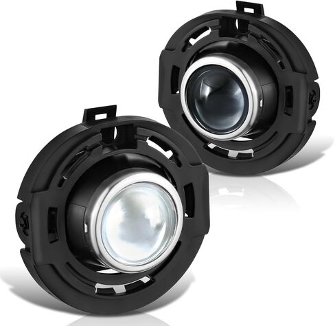 DNA MOTORING Pair of Fog light Lamps Compatible with Chrysler 200 300/Pacifica11-20,Avenger/Challenger/Charger/Dart/Durango/Grand Caravan 11-23,Compass/Grand Cherokee/Patriot 14-22,FL-ZTL-388-CH in Saudi Arabia