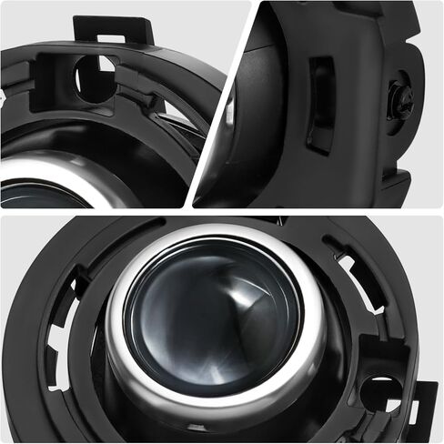 DNA MOTORING Pair of Fog light Lamps Compatible with Chrysler 200 300/Pacifica11-20,Avenger/Challenger/Charger/Dart/Durango/Grand Caravan 11-23,Compass/Grand Cherokee/Patriot 14-22,FL-ZTL-388-CH in Saudi Arabia