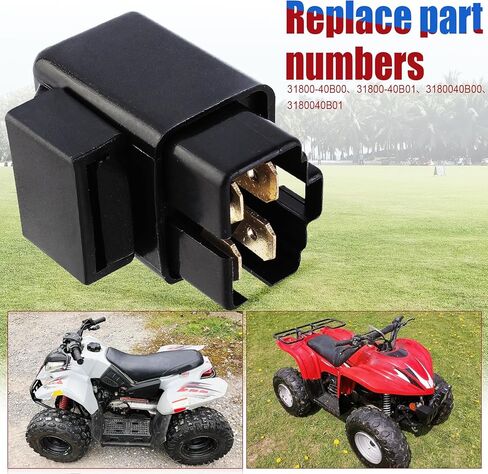 LT80 Starter Relay Solenoid Compatible with Suzuki Quadsport 80 LT Z50 LTZ50 Z50Z LTZ50Z Kawasaki KFX80 KSF80 27010S016 3180040B00 3180040B01 27010-S016 31800-40B00 in Saudi Arabia