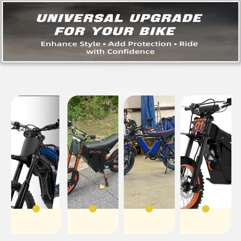 لوحة رقم الدراجة الترابية الكهربائية اللوحة الأمامية لـ Surron Sur Ron LBX Talaria Sting MX3/R MX4 MX5 Talaria XXX E-Ride Pro SR S SS 2.0 3.0 Tutti Soleil 01 Ridstar Q20 Super 73 (ملحقات الدراجة الإلكترونية) in Kuwait