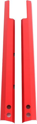 for C8 Corvette Accessories Aluminum Engine Compartment Pull Bar Trim Strip,Engine Bay Strut Bar Left Right Panel Cover Trim Compatible with Corvette C8 2020-2024 2025 (A/Red) in Saudi Arabia