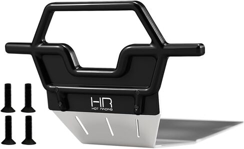 Hot Racing GRM311QHF Stainless Steel Front Skid T6 Bumper - fits Arrma Grom MT in Saudi Arabia