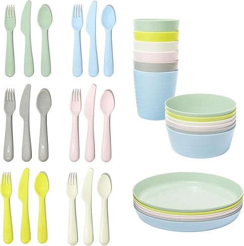 IKEA Dragon 20-Piece Flatware Set, Stainless Steel in Saudi Arabia