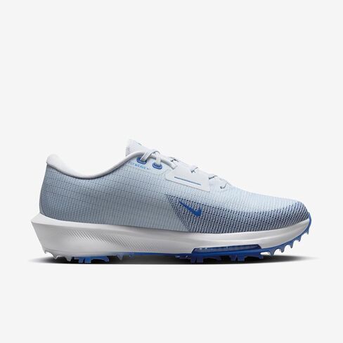 حذاء الجولف Nike Air Zoom Infinity Tour 2 (عريض) (FD0218-001، رمادي لكرة القدم/Game Royal/Photo Blue/De) مقاس 9.5 in Saudi Arabia