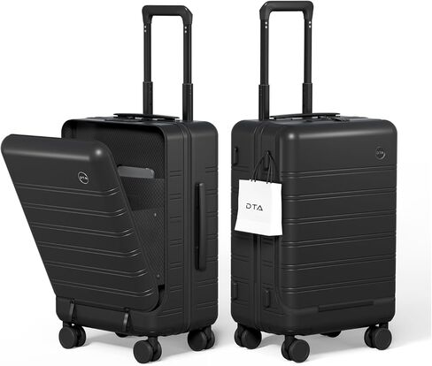 Top Opening PC Hard Shell Suitcase, 20-inch International Carry On Luggage with TSA Lock, 360 Silent Spinner Wheels, Lightweight - Ideal for Business Travel Suitcase (Pink, Carry-On 20-Inch) in Saudi Arabia