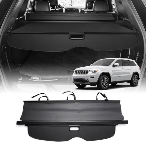 Powerty Cargo Cover Compatible with Trunk Cover Hyundai IONIQ 5 2022 2023 2024 Accessories Trunk Security Cover Retractable Shielding Shade Black No Gap in Saudi Arabia