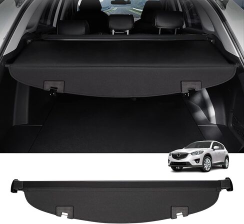 Powerty Cargo Cover Compatible with Trunk Cover Hyundai IONIQ 5 2022 2023 2024 Accessories Trunk Security Cover Retractable Shielding Shade Black No Gap in Saudi Arabia