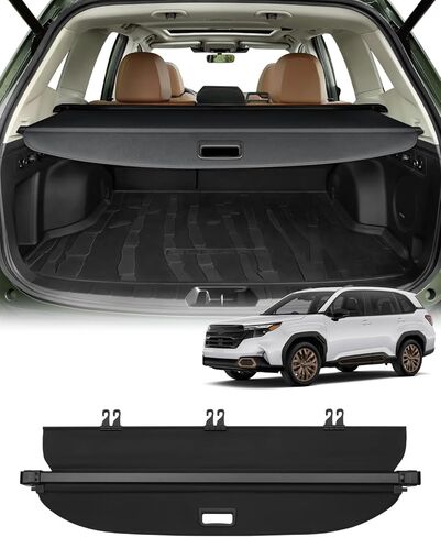 Powerty Cargo Cover Compatible with Trunk Cover Hyundai IONIQ 5 2022 2023 2024 Accessories Trunk Security Cover Retractable Shielding Shade Black No Gap in Saudi Arabia