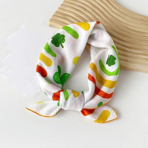 23 inch Cotton and Linen Scarf Women's Fashion Pattern Square Satin Headscarf Headdress Scarves in Saudi Arabia