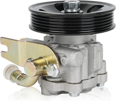 Power Steering Pump with Pulley Compatible with Nissan Frontier 3.3L V6 1999 2000 2001 2002 2003 2004, Compatible with Nissan Xterra 3.3L V6 2000 to 2004, Replacement for 21-5219, 491104S100 in Saudi Arabia