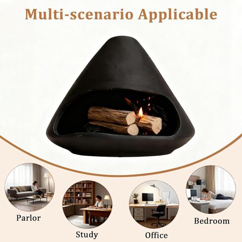 Palo Santo Holder Sage Sticks Incense Holder Incense Zongzi Clay Smudge Bowl with Chimney Holder Burner Anxiety Relief Meditation in Saudi Arabia