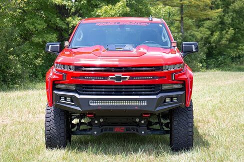 Rough Country 2" Spot LED Lower Windshield Ditch Kit for 19-22 Silverado - 70841 in Saudi Arabia