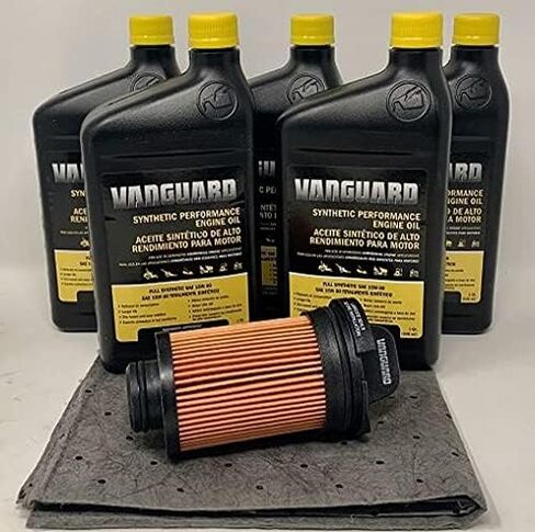 Briggs & Stratton 5-Quart Oil Change Kit for Vanguard 810cc and Big Block Engines with Oil Guard in Saudi Arabia