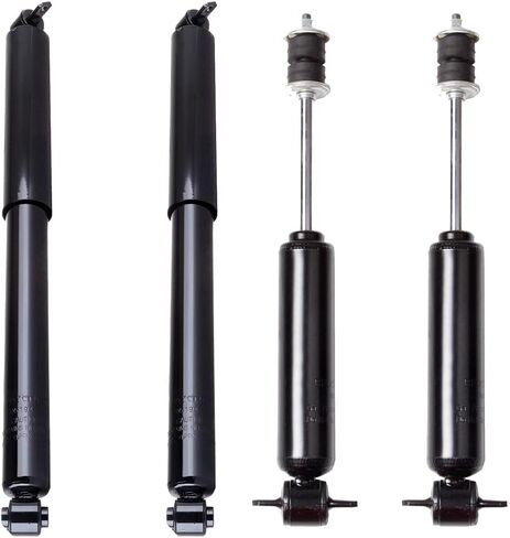 الصدمات الأمامية الخلفية، ممتصات الصدمات ROADFAR تناسب 1995-2005 لسيارة Chevy for Blazer، 1994-2003 لـ Chevy S10، 1992-2004 لـ GMC Jimmy، 1982-90 لـ GMC S15،91-03 لدعامات الصدمات GMC Sonoma 344040 - مجموعة من 4 in Saudi Arabia