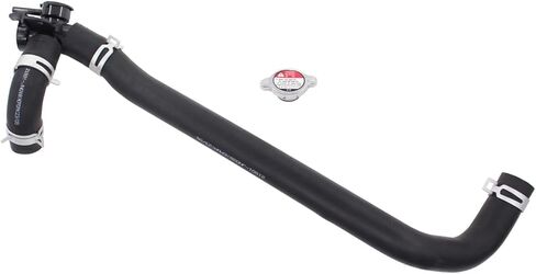 Radiator Coolant Hose with Fill Neck and Outlet Flange Cap Assembly Compatible for Nissa Altima 2007 2008 2009 2010 2011 2012 2013 Replace 214308999C 21430-8997A/6L2Z-8100-AC in Saudi Arabia