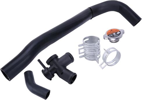 Radiator Coolant Hose with Fill Neck and Outlet Flange Cap Assembly Compatible for Nissa Altima 2007 2008 2009 2010 2011 2012 2013 Replace 214308999C 21430-8997A/6L2Z-8100-AC in Saudi Arabia