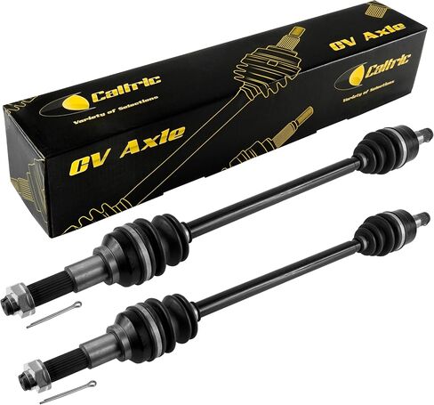 Caltric Front Left and Right Complete Axles Compatible with Yamaha Viking 700 Yxm700 4Wd 2014-2017 in Saudi Arabia