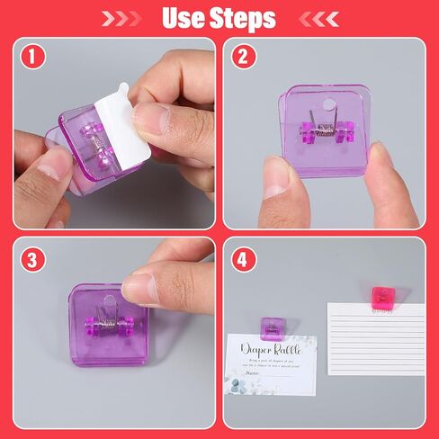 100 Pcs Colorful Self Adhesive Clips for Hanging, 1.2" x 1.3"Tapestry Hangers Wall Clips Adhesive Spring Clip for Photo Paper Poster Poster Picture Hanging Office Home (10 Colors) in Saudi Arabia