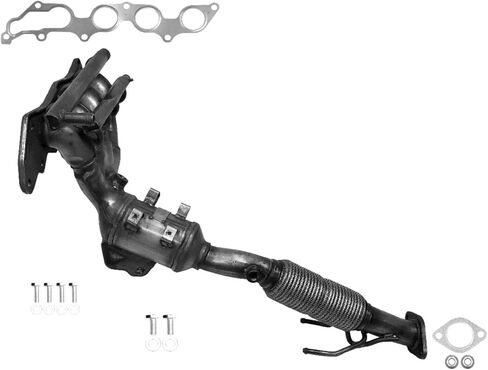 Front Manifold Catalytic Converter Replacement Parts For 2013-2020 Ford Fusion 2.0L Hybrid in Saudi Arabia