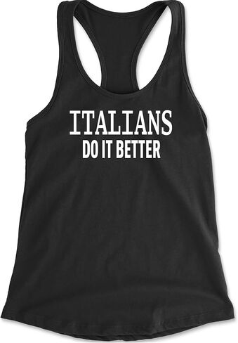 قميص بدون أكمام للسيدات من Italians Do It Better احتفالات الثمانينات بظهر ريسرباك، ناعم وجذاب in Saudi Arabia