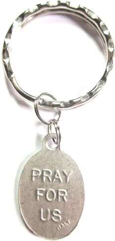VPP St Albert The Great Pray for Us Medal Italy Key Ring Gift Box Prayer Card in Kuwait