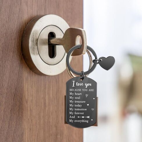 Drive Safe Keychain for Him Valentines Day Anniversary Birthday Gifts for Men Husband Boyfriend Sweetest Day Gifts for Him Just Because Gifts for Him in Saudi Arabia