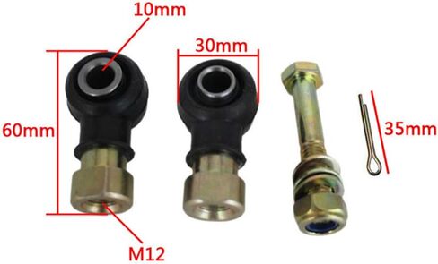 Motorcycle Knuckle Rod Ball Joint for Polaris for Xplorer 325 330 400 500 600 700 distintivo in Saudi Arabia