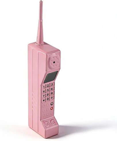 Ejoyous Retro Cellphone Model, Old Fashioned Cell Phone Model Ornament Brick Cell Phone Ornament Prop Phone for Home Stage Decor Party Decorations Shooting Props () in Saudi Arabia