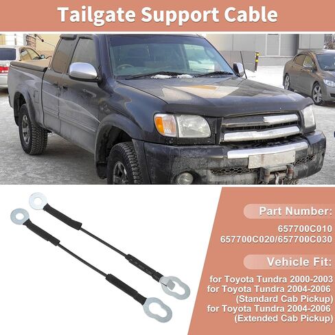 No.657700C010/657700C020/657700C030 Tailgate Support Cable for Toyota Tundra 2000 2001 2002 2003 2004 2005 2006 Tailgate Lift Cable in Saudi Arabia