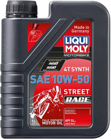 LIQUI MOLY 1L Motorbike 4T Synth SAE 10W50 Street Race in Saudi Arabia