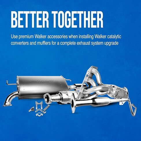 Walker Heavy Duty 40008 Universal Universal Exhaust Flex Pipe Flex Tube-Galv.-3" Dia.-25' Lgth. in Kuwait