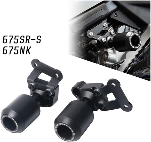 ملحقات الدراجات النارية متوافقة مع 675SR-R 675NK المعدلة المضادة للسقوط الكرة الوفير المضادة للسقوط بار الملحقات (واحد أ) in Kuwait