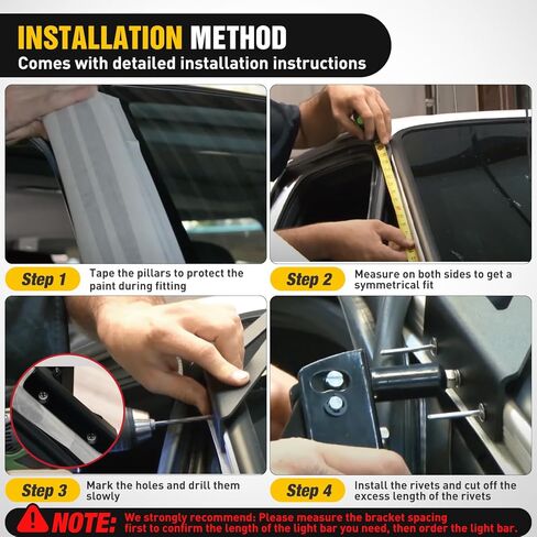 Nilight 50 inch LED Light Bar Bracket Mounting Upper Windshield Roof Cab Brackets Compatible with Jeep Grand Cherokee ZJ 1993 1994 1995 1996 1997 1998 in Saudi Arabia