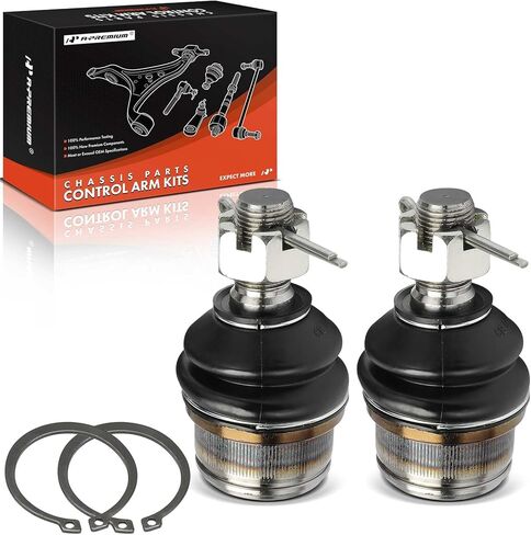 A-Premium 2 × وصلة كروية علوية أمامية، متوافقة مع Ford F-100 وF-150 وF-250 وBronco & Jeep Cherokee SJ وCJ5 CJ6 CJ7 CJ وCommando وJ10 وChevrolet Blazer وDodge & Fargo & International & Plymouth in Saudi Arabia