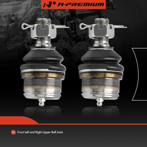 A-Premium 2 × وصلة كروية علوية أمامية، متوافقة مع Ford F-100 وF-150 وF-250 وBronco & Jeep Cherokee SJ وCJ5 CJ6 CJ7 CJ وCommando وJ10 وChevrolet Blazer وDodge & Fargo & International & Plymouth in Saudi Arabia