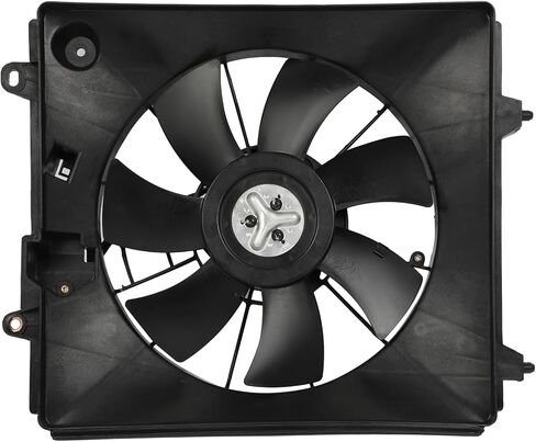 Radiator Cooling Fan Assembly Compatible with 2007-2009 for Honda for CR-V 2.4L,Radiator Fan Direct Fit Replacement for Engine Cooling Fan & Engine A/C Condenser in Saudi Arabia