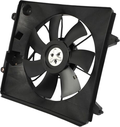 Radiator Cooling Fan Assembly Compatible with 2007-2009 for Honda for CR-V 2.4L,Radiator Fan Direct Fit Replacement for Engine Cooling Fan & Engine A/C Condenser in Saudi Arabia